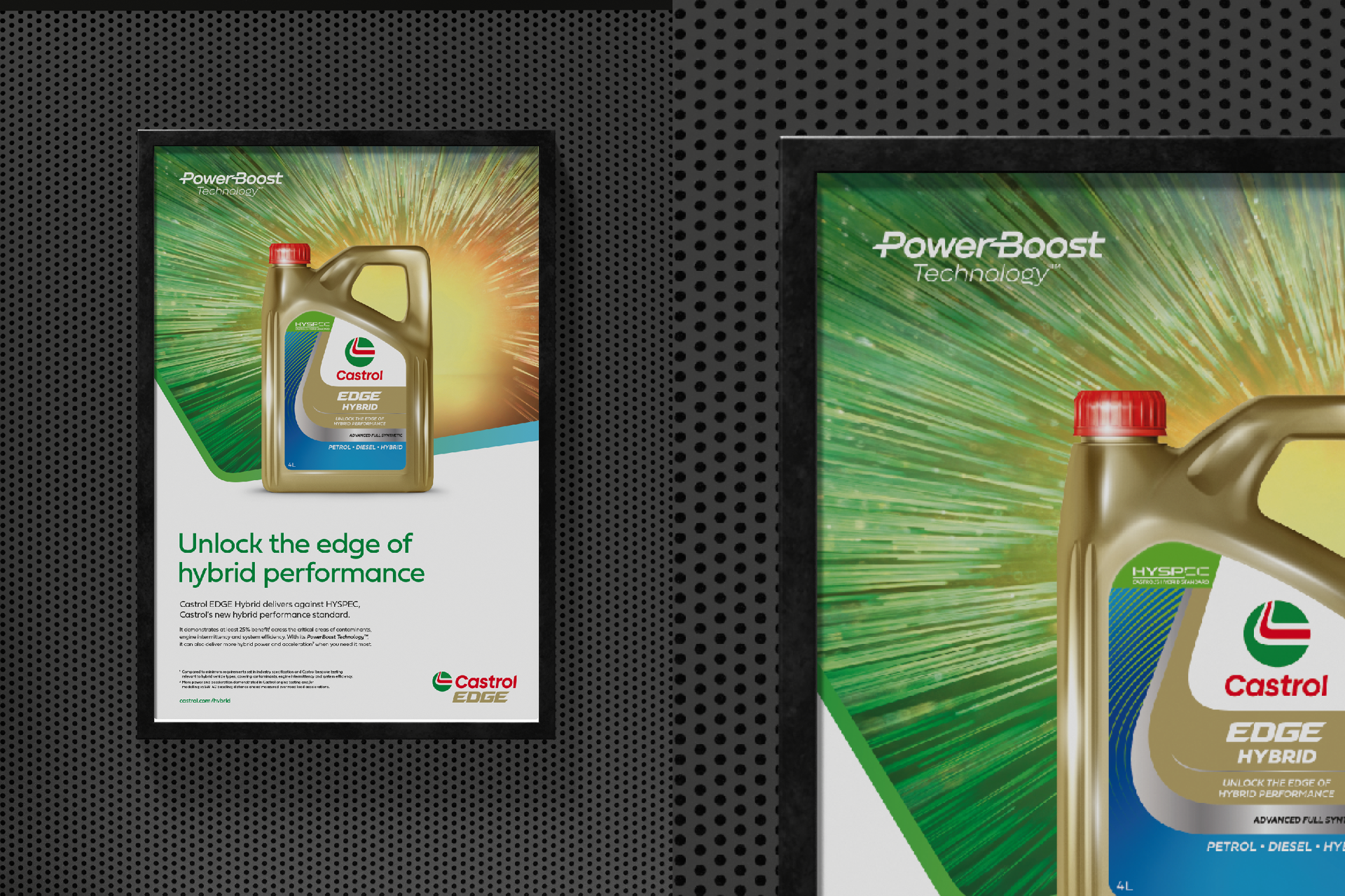 PowerBoost_Portfolio_Web6 Castrol EDGE Branding on Rally Car