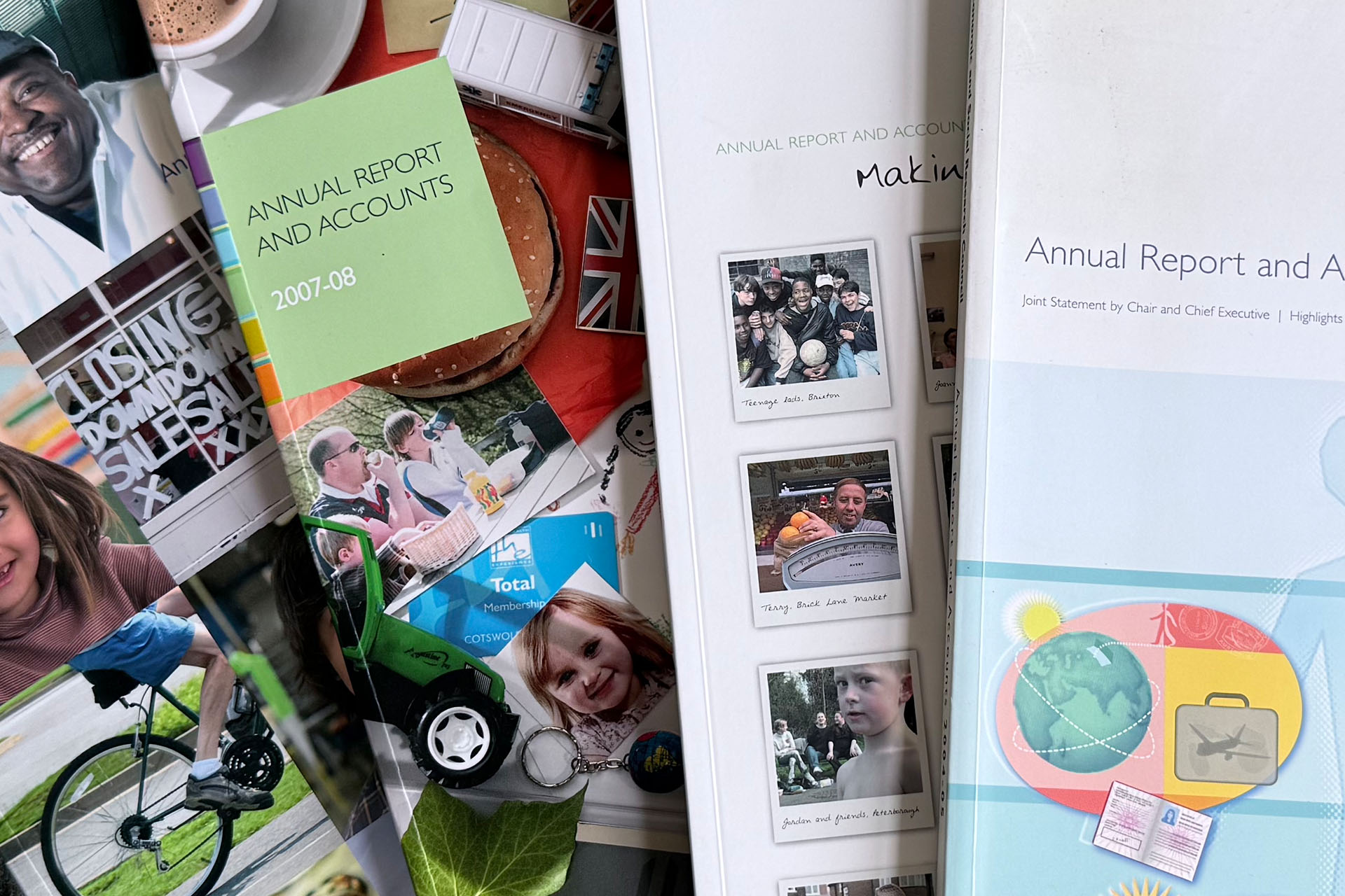 Annual Report & Accounts Covers